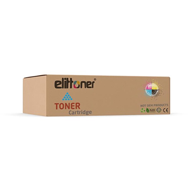 Elittoner Canon CRG-075C Cyan Toner
