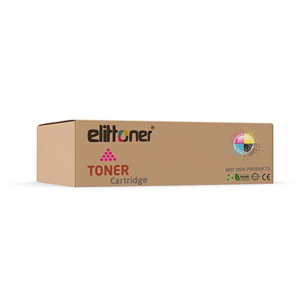Elittoner Canon CRG-075M Magenta Toner
