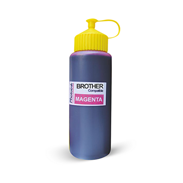 Photoink Brother Yazıcılar İçin Uyumlu 500 ML Kırmızı Mürekkep - T300/T310/T500/T5
