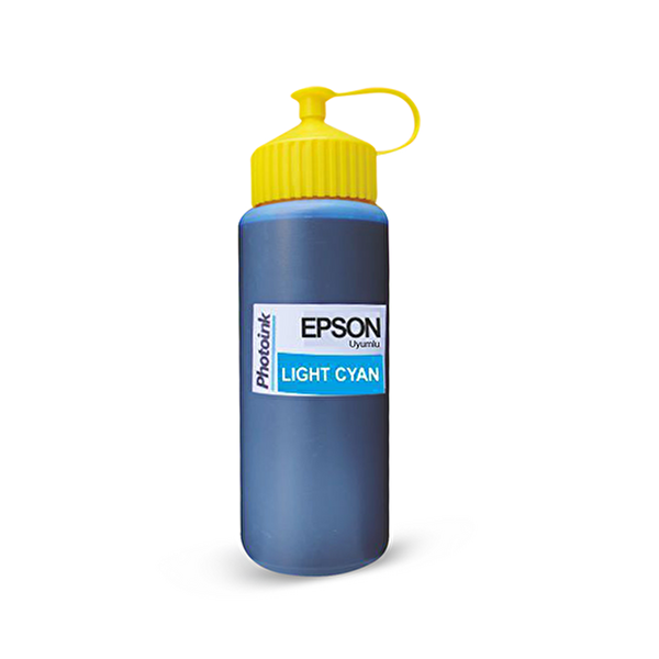 Photoink HP Yazıcılar İçin Vivera Uyumlu 500 ML Light Mavi Mürekkep HP GT 5810