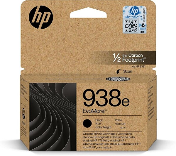 HP 938E Siyah Yüksek Kapasite Kartuş 4S6Y2PE