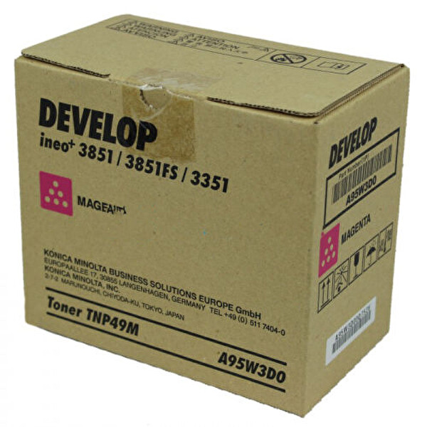 Develop TNP-49M Kırmızı Orjinal Toner Ineo-3351-3851