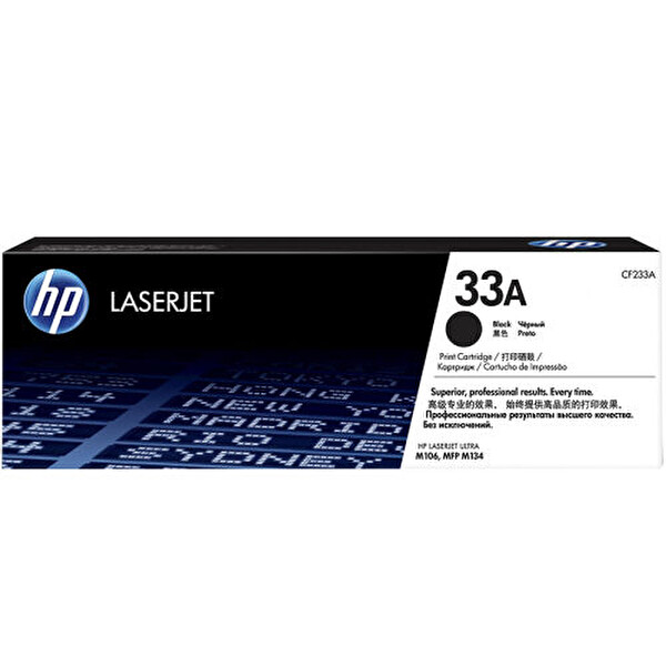 HP CF-233A Siyah İthal Toner M106W-M134A-M134FN