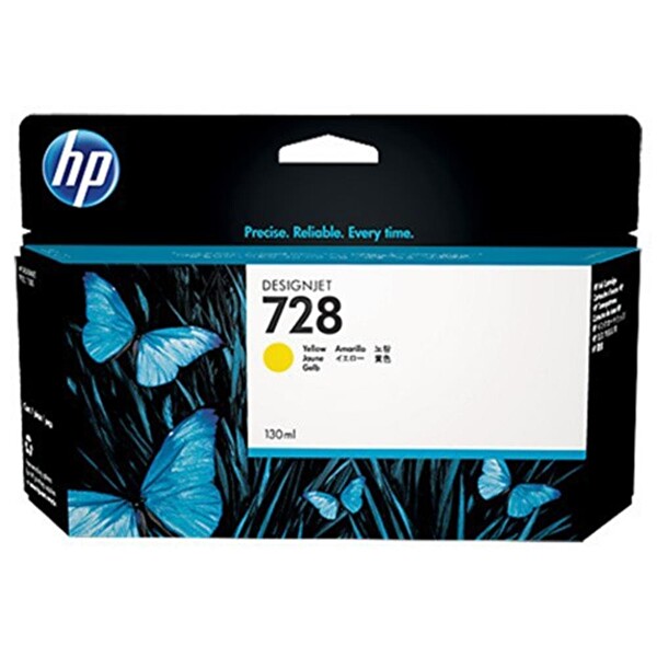 HP 728 Sarı 130ML Plotter Kartuşu F9J65A