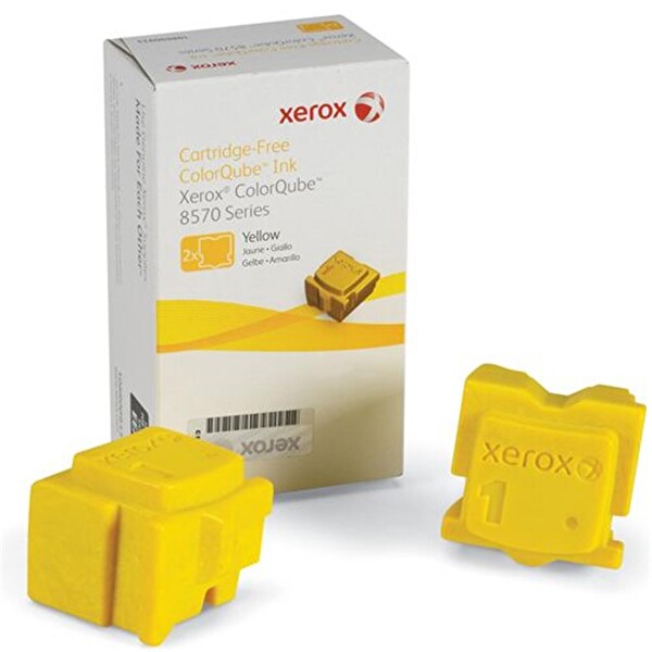 Xerox 108R00938 Phaser 8570-8580 Solid Ink Sarı 2 Stick Kartuş