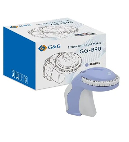 G&G GG B90 Kabartma Etiket Makinesi 2