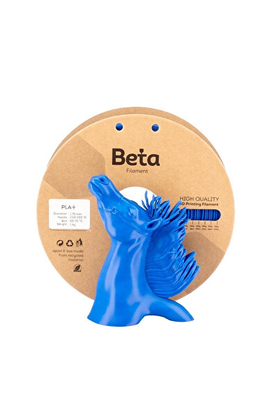 Beta PLA+ Deep Blue 1.75 mm 3D Yazıcı Filamenti Mavi