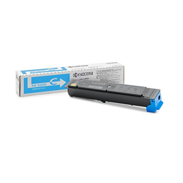 Kyocera TK-5205C Mavi Orjinal Toner Taskalfa 356ci