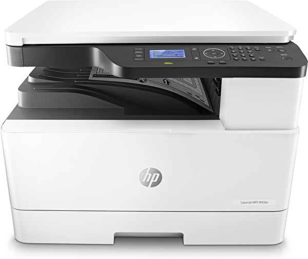 HP LaserJet MFP M436n W7U01A A3 Mono Lazer Yazıcı ATSM Tarayıcı Fotokopi 23PPM Ethernet USB - 2 Adet Muadil Toner Hediye
