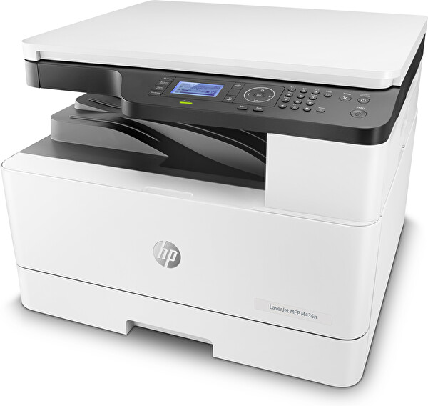 HP LaserJet MFP M436n W7U01A A3 Mono Lazer Yazıcı ATSM Tarayıcı Fotokopi 23PPM Ethernet USB - 2 Adet Muadil Toner Hediye