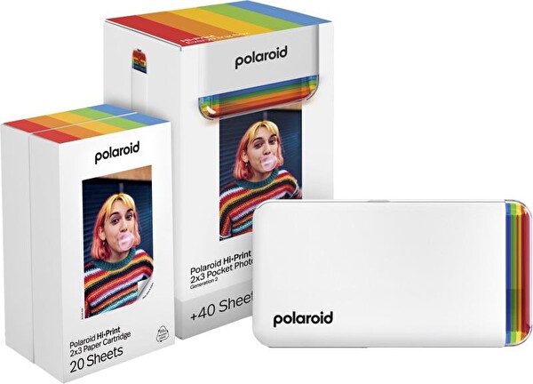 Polaroid Hi-Print Gen 2 E-Box Beyaz Fotoğraf Yazıcısı