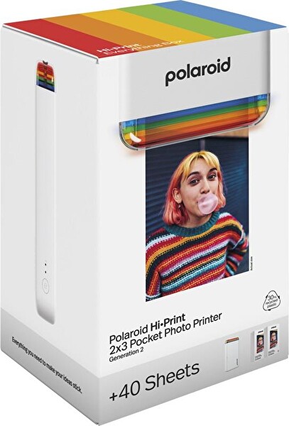 Polaroid Hi-Print Gen 2 E-Box Beyaz Fotoğraf Yazıcısı
