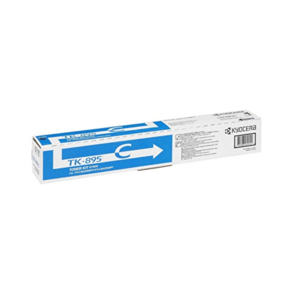 Kyocera FS-C8020 - 25 TK-895C Toner Mavi
