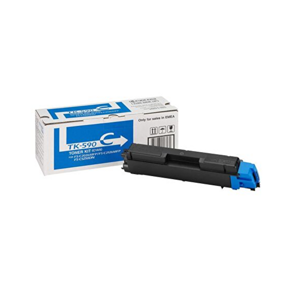 Kyocera TK-590C Toner Mavi
