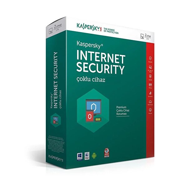 Kaspersky Kaspersky Kis2 Multi Device Türkçe 2 Kullanıcı 1 Yıl Internet Security