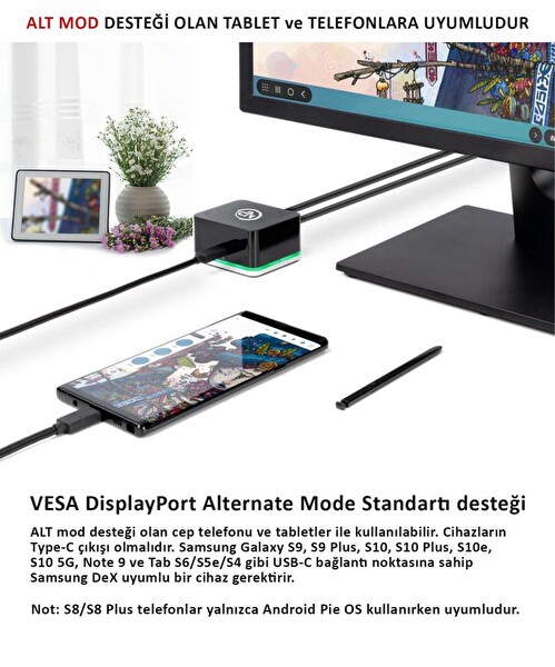 NPO TCD-101 MacOS/Windows 4K HDMI 3xUSB 1x45W Type-C PD Mini Docking Station