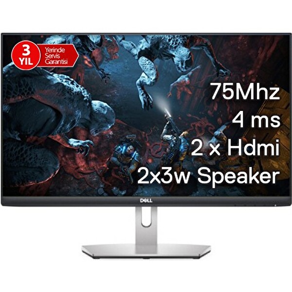 Dell S2421H 23.8'' 75 Hz 4 M/S HDMI Full HD IPS Monitör