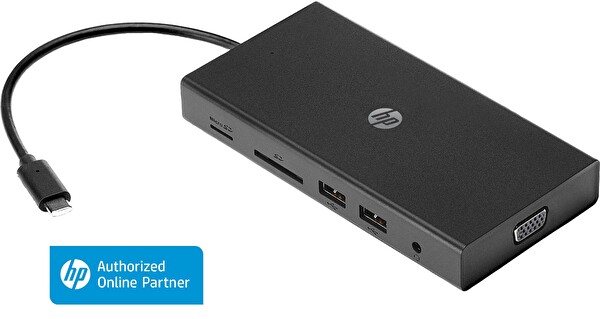 HP 1C1Y5AA Travel Type- C Multi Port Hub