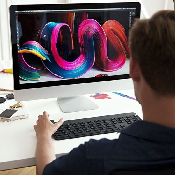 Logitech Craft Advanced İngilizce Q Kablosuz Siyah Klavye
