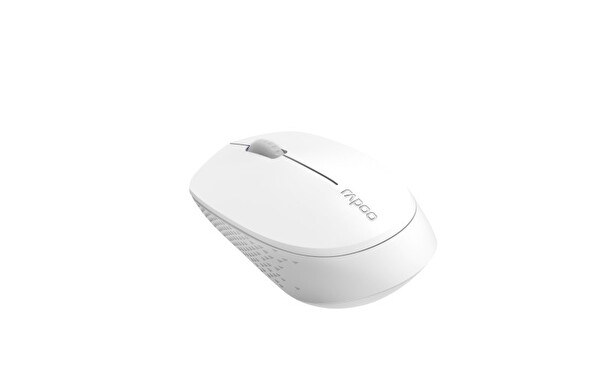Rapoo M100 1300 DPI Bluetooth Çok Modlu Sessiz Tıklama Açık Gri Kablosuz Mouse