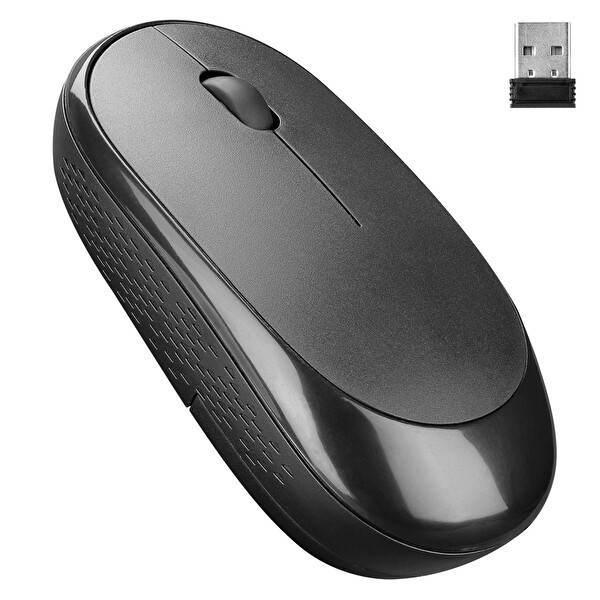 Everest KM-6121 Usb Kablosuz Slim Standart Q Siyah Klavye Ve Mouse Set
