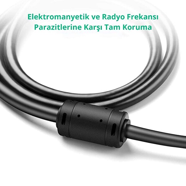 Ugreen 15 Pin VGA to VGA 2 M Görüntü Aktarma Kablosu