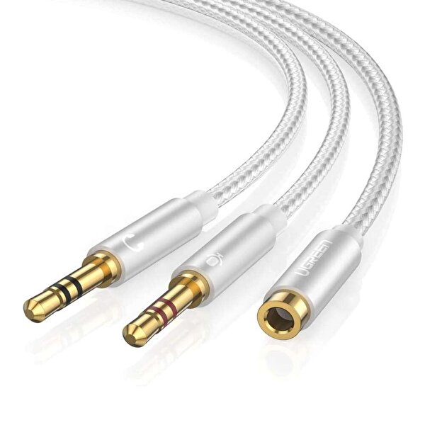Ugreen Ugreen 3.5 MM Kulaklık ve Mikrofon Birleştirici Y Kablo