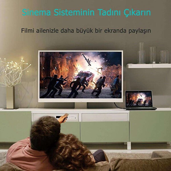 Ugreen 4K DisplayPort HDMI 1 M Dönüştürücü Kablo