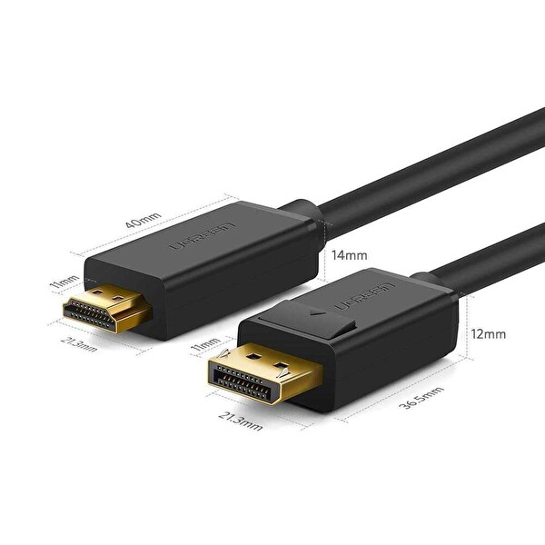 Ugreen 4K DisplayPort HDMI 5 M Dönüştürücü Kablo 2