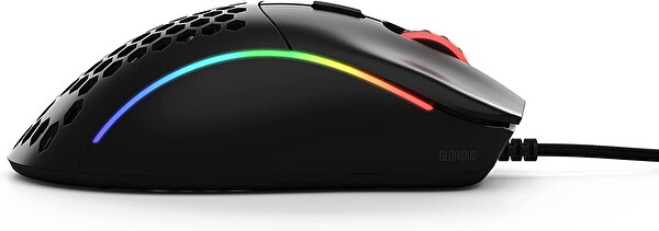 Glorious Model D GLO-MS-DM-MB Orta/Küçük El RGB Mat Siyah Kablolu Oyuncu Mouse