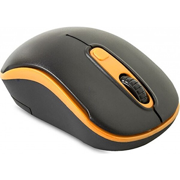 Everest SM-804 USB 800/1200/1600DPI Si̇yah-Turuncu Kablosuz Mouse