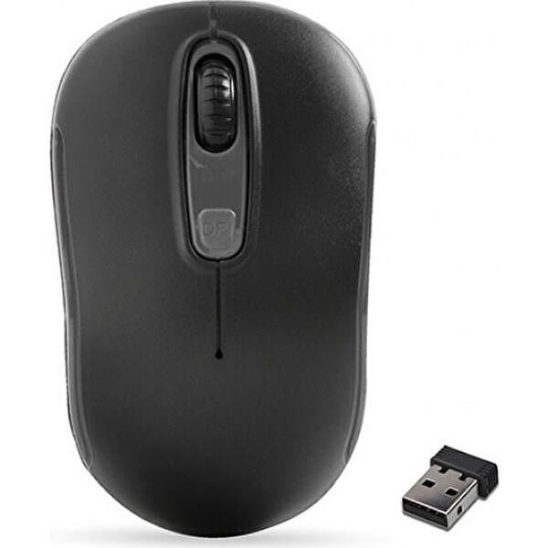 Everest SM-804 USB 800/1200/1600 DPI Siyah Kablosuz Mouse