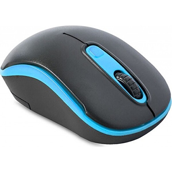Everest SM-804 USB 800/1200/1600 DPI Mavi - Siyah Kablosuz Mouse