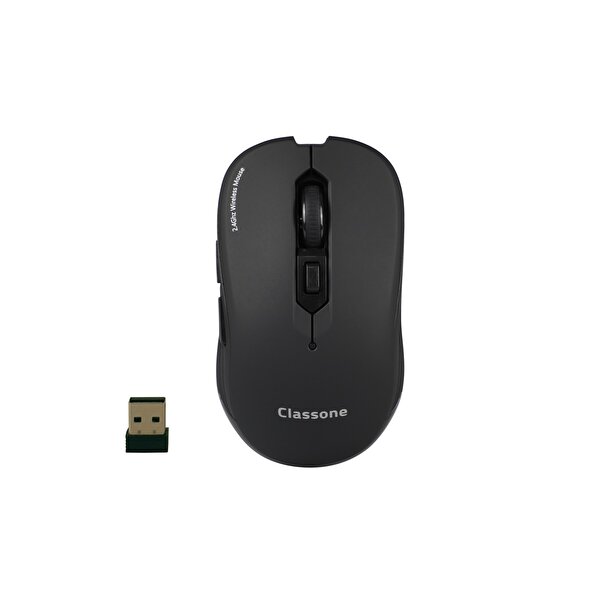 Classone WM300 Serisi Siyah Kablosuz Mouse