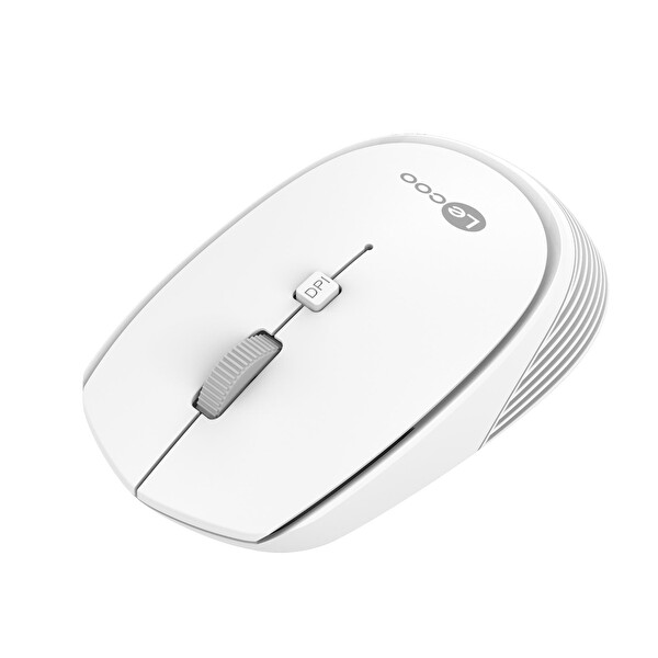 Lecoo WS202 Beyaz Kablosuz Mouse