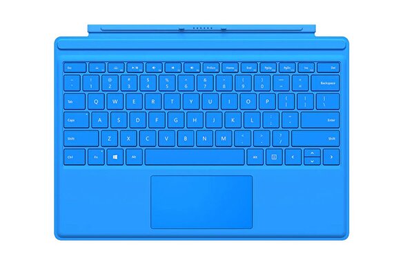 Microsoft Microsoft Surface Pro 4 Type Cover Mavi Kablosuz Klavye
