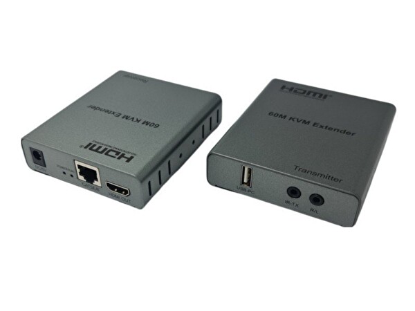 Electroon EXT-60KVM 60 M Hdmı + USB + IR To Cat6 KVM Extender