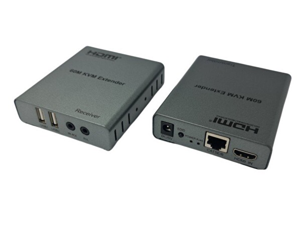 Electroon EXT-60KVM 60 M Hdmı + USB + IR To Cat6 KVM Extender