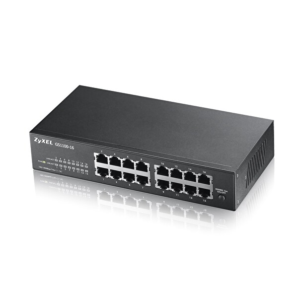 Zyxel GS1100-16 16 Port 10/100/1000 GBE Yönetilemez Switch