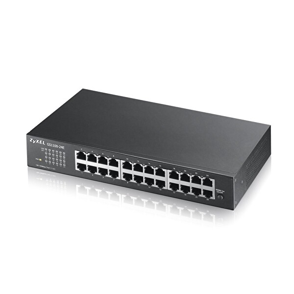 Zyxel GS1100-24E 24 Port 10/100/1000 GBE Yönetilemez Switch
