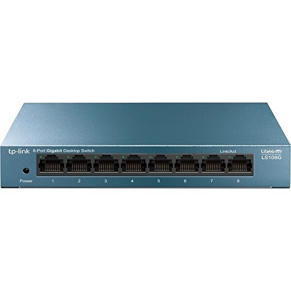 TP-Link LS108G 8 Port 10/100/1000 Mbps Masaüstü Switch