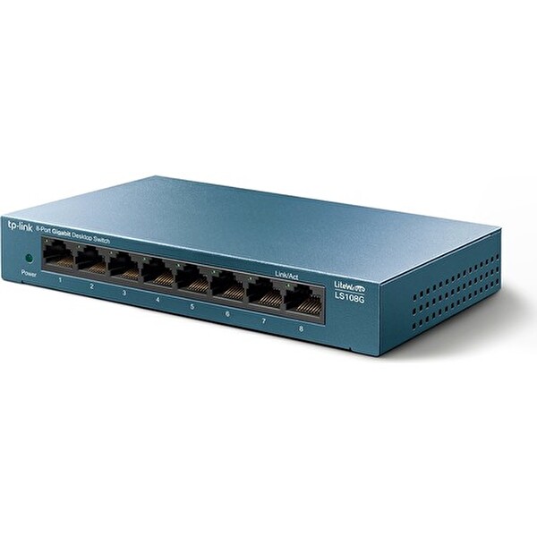 TP-Link LS108G 8 Port 10/100/1000 Mbps Masaüstü Switch