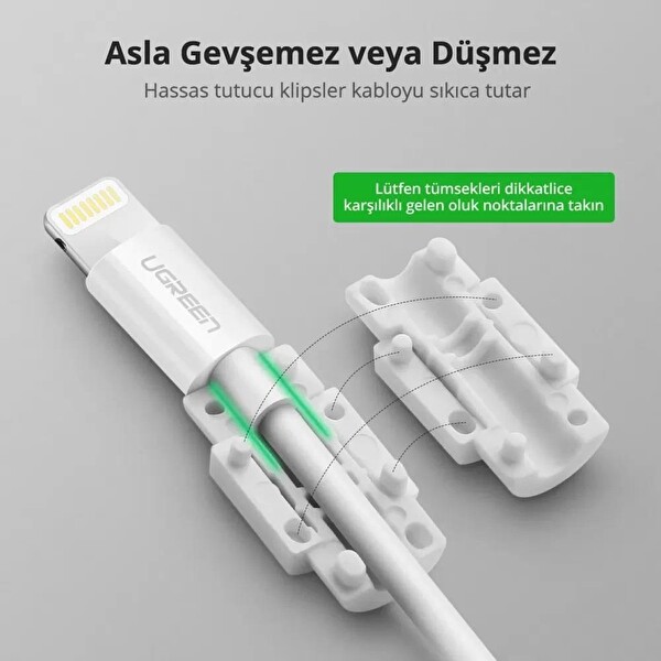 Ugreen 40705 iPhone Kablo Koruyucu