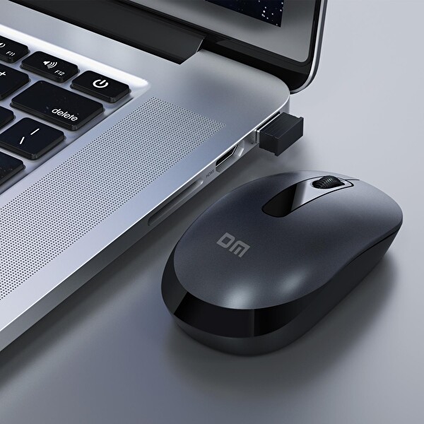 DM K6 1000 DPI 2.4 Ghz Siyah Kablosuz Mouse