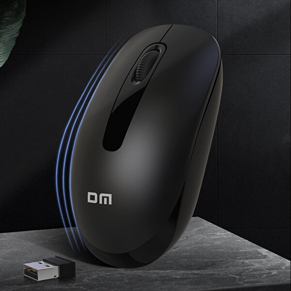 DM K6 1000 DPI 2.4 Ghz Siyah Kablosuz Mouse