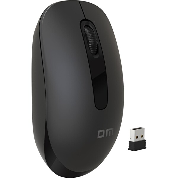 DM K6 1000 DPI 2.4 Ghz Siyah Kablosuz Mouse
