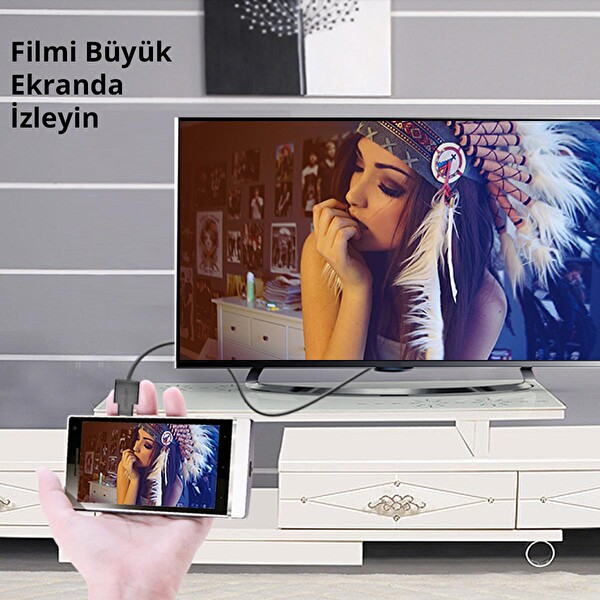 Ugreen Micro HDMI To HDMI Dönüştürücü Adaptör