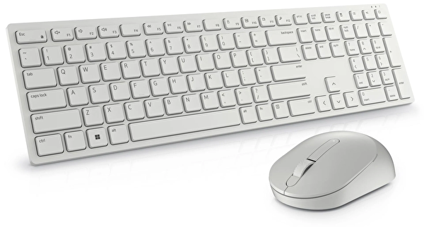 Dell Pro KM5221W 580-AKHG Türkçe Kablosuz Beyaz Klavye ve Mouse Seti