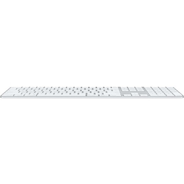 Apple Magic Keyboard Touch ID ve Sayısal Tuş Takımlı Türkçe Kablosuz Beyaz F Klavye MK2C3TU/A
