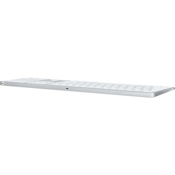Apple Magic Keyboard Touch ID ve Sayısal Tuş Takımlı Türkçe Kablosuz Beyaz F Klavye MK2C3TU/A
